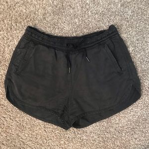 Lululemon limited suede shorts